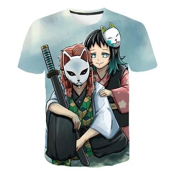 Lama De Fantoma Anime 3D de Imprimare băieți haine Noi T Camasa Barbati Cool T-shirt casual de Vara haine copii Streetwear Topuri Tricouri