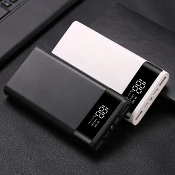 Dual USB QC3.0 6x18650 Baterii DIY Power Bank Cutie Titularul Caz Încărcător Rapid