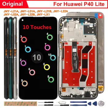 Pentru Huawei P40 Lite Display LCD Touch Ecran Înlocuire Display Pentru Huawei P40 Lite P 40 Lite Ecran LCD de Asamblare 6.4 inch AAA+