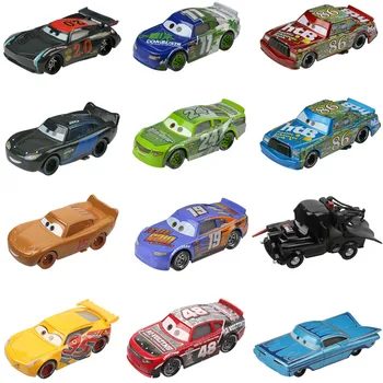 Noi De Vânzare Fierbinte Disney Pixar Cars 3 Lightning McQueen, Mater Jackon Furtuna Ramirez 1:55 Diecat Vehicul Aliaj Metalic Auto Jucării Pentru Băieți