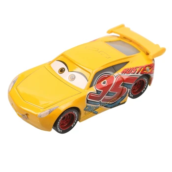 Noi De Vânzare Fierbinte Disney Pixar Cars 3 Lightning McQueen, Mater Jackon Furtuna Ramirez 1:55 Diecat Vehicul Aliaj Metalic Auto Jucării Pentru Băieți