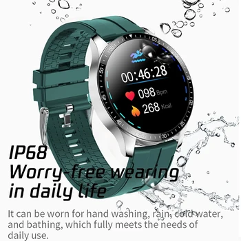 LIGE 2020 moda cerc Complet touch screen Mens Ceasuri Inteligente IP68 Impermeabil Sporturi Ceas Fitness de Lux Ceas Inteligent pentru bărbați