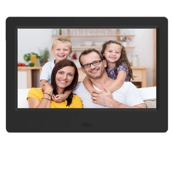 HD de 7-inch digital photo frame Video Player ramă foto digitală cu muzică, video funcția de transport Gratuit