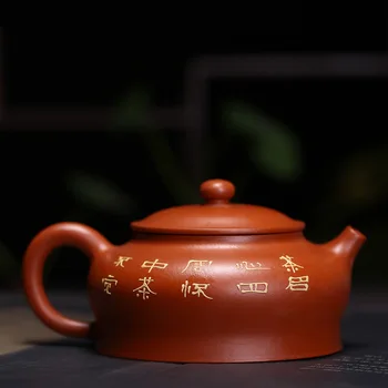 En-gros de toate hand-made ceainic celebru ceainic de lut vopsite violet ceainic de lut cadou personalizat producator pentru livrare