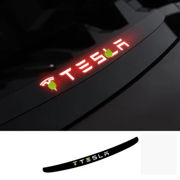 FCXvenle Autocolante Auto Accesorii de Frână Lumină Autocolant pentru Tesla Model 3 Acrilice Auto Decorare Autocolant Modificarea Styling Auto