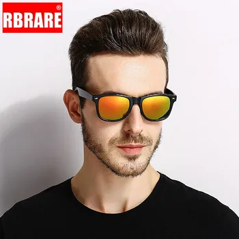 RBRARE Polarizate de Conducere Bărbați ochelari de Soare Clasic Orez Unghii Ochelari de Soare Pentru Bărbați de Înaltă Calitate în aer liber Lunetă Soleil Homme UV400