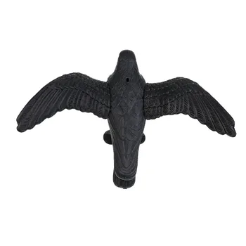Perfeclan 1 Pereche Corp Plin Corbul Corbul Vânătoare Momeală Sperietoare Greenhand Uneltele De Vânătoare Crow Momeală Corb Sperietoare De Păsări