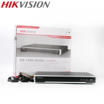 HIKVISION Plug & Play 4K NVR DS-7616NI-K2/16P Internaționale Versiunea Cu 16 Porturi PoE Suport ONVIF Hik-Conectează-te cu Ridicata
