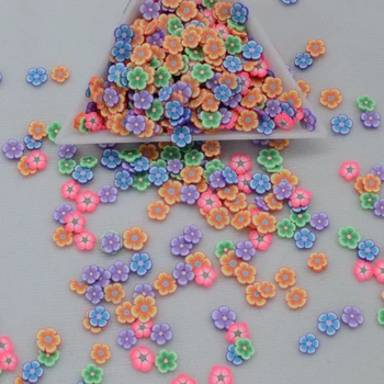 65g Drăguț Lut Polimeric Felii Stropește Colorate de flori pentru a Face Meserii DIY Album de Decorare arta de Unghii Slimes de Umplere umplere