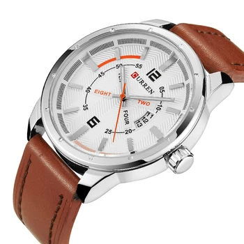 Curren brand de lux cuarț ceas Relogio Masculino de Moda Casual din Piele ceasuri barbati ceas Sport Ceasuri reloj masculino