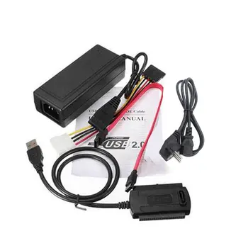 SATA/PATA/IDE Drive USB 2.0 Adaptor Convertor Cablu de 2.5\