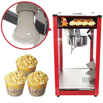 Honhill Electric, Mașină Popcorn Comerciale 227ml Filtru de Floricele de porumb Popcorn Mașină De Cinema de uz Casnic DIY Porumb Popper 1370W