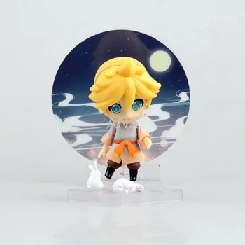 10CM Kagamine Rin/Len Figura PVC Colectare Periferice Virtuale Rin Len cantareata Figura Model de Păpușă Jucărie pentru copii cadouri