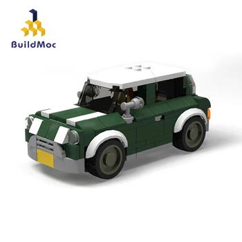 BuildMoc Technic Masina Cabriolet Clasic Masina Sport Super-Blocuri MOC Oraș Vehicule de Curse Cărămizi pentru Copii Jucarii Pentru Baieti, Cadou