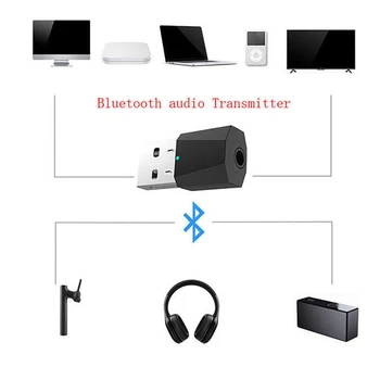 FFYY-USB Bluetooth 4.2 Stereo Transmițător Audio de 3,5 mm Cablu Audio Pentru TV, PC, Bluetooth, Difuzor, Căști, iPod, CD player