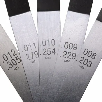1 Set 16 Lama Durabil leră de măsură Metrice 0.127-0.508 mm Supapă Compensată leră de Înaltă Rezistență Instrument de Masurare