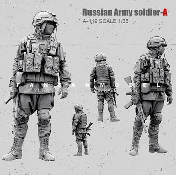 1/35 Rășină Figura Kituri de Forțele Speciale ruse soldat model de auto-asamblate-O-119