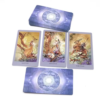 Shadowscapes cărți de Tarot jocuri, 78 de cărți de joc, mystic avere de orientare tarot joc de călătorie pentru femei cadouri de Craciun