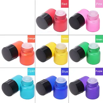 100 X 1ML Mini Esențiale Sticle de Sticlă de Ulei Cu Șurub Capac 1CC Mini Eșantion Mat Culoare Frumoasă Flacon de Sticlă, Recipient Pentru Parfum