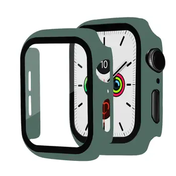 Sticla+Banda pentru Apple Watch curea 44mm 40mm 38mm 42mm Ecran Protector+Caz+curea Bratara iWatch seria 5 4 3 6 Accesorii se