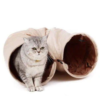 Animale de companie Tunel de Joaca Cat Tunel Câine Amuzant Pisica 2MLong Tunel Pisoi Juca Jucărie Pliabil Agilitate Ascultarea de Formare Tunel Easy Pack