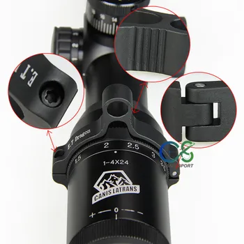 E. T Dragon Negru Riflescopes Vedere Comutator Arunca Maneta de Balamale de Proiectare de Compatibilitate 42mm la 50mm gs33-0132C