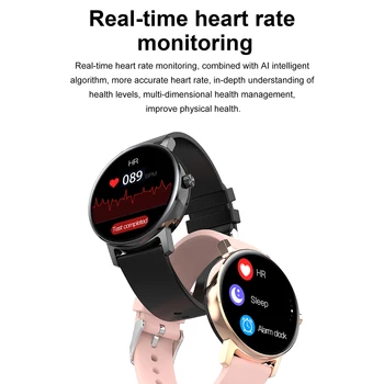 LEMFO Smartwatch 2021 Amoled 390*390 HD Ecranul de apelare Bluetooth Rata de Inima Ceasuri Barbati Nordic52840 Ceas Inteligent L01 pentru Android