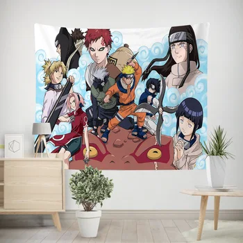 3D Anime Naruto Pictura Tapiserie de Imprimare Tapestrying Dreptunghiulară, Decor Acasă Agățat de Perete 010