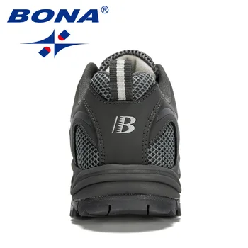 BONA 2020 Noi Designeri de Moda Casual Pantofi pentru Bărbați în aer liber, Confortabil Adidasi Barbat Non Slip Barbati Pantofi de Tenis Masculino Zapatillas Hombre