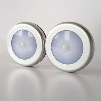 Mini Cadrul Cabinetului de Lumina senzor de Mișcare PIR, Senzor de Lumină de Control Magnetic LED-uri Lampa de Noapte pentru Dulap Scări Toaletă Culoar Noptiera Dormitor