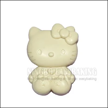 Cute Kitty Cu Papuci de Mucegai Silicon Decorare Tort Mucegai Silicon Pentru Fondant de Ciocolata Bijuterii PMC Rășină Zgura