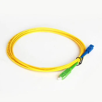 Livrare gratuita 100 BUC/Lot SC/APC-SC/UPC-SM 2mm/3mm Fibra Optica Cablu Singur Modul de Extensie Patch Cord