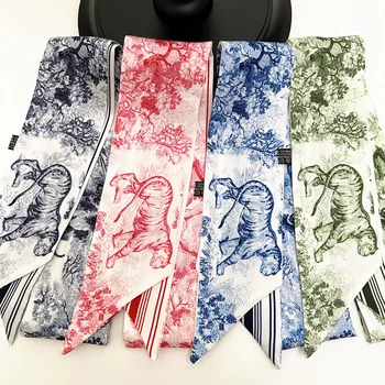 Noua lista de Tarot pictate manual animale de pădure femei eșarfă de legare geanta ocupa Panglica Banda de Păr