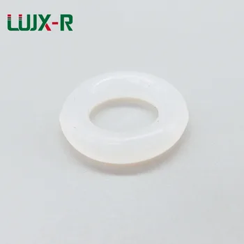 LUJX-R 4mm Grosime Inel de Etanșare Grad Alimentar Alb O Ringen mașină de Spălat OD15/18/20/21/24/27mm O Garnitura din Silicon Tip Inele de Etanșare