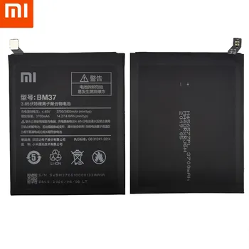 Original Xiaomi Mi 5S Plus Baterie BM37 3800mAh pentru Xiaomi Mi 5S Plus MI5S Plus de Înaltă Calitate BM37 Replacment Baterie Telefon+Instrumente