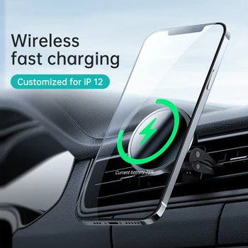 15W Qi Magnetic Wireless Incarcator Auto Telefon de Aerisire Suport Pentru Magsafe iPhone 12 Pro Max Mini Pro Wireless Charging Car Holder