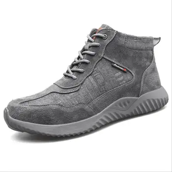 C777 Steel Toe de Siguranță Pantofi de Lucru Bărbați 2019 Moda Respirabil Alunecare Anti-zdrobitor anti-piercing Indestructibil Munca Martin Boot
