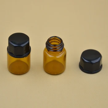 1Ml (100 Bucati Per Cutie) Mini Maro Portabil de Sticlă Roll-On cu Parfum Ulei Esențial bBottle Cosmetice Container Gol