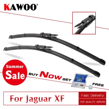 KAWOO Pentru Jaguar (XF/SV8) (XF Sportbrake) Mașină de Lama Ștergătorului 2007 2008 2009 2010 2011 2012 2013 2016 se Potrivesc Pinch Tab Braț