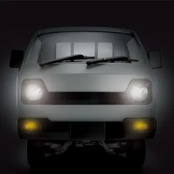 LeadingStar WPL D12 1/10 2.4 G 2WD Camion Militar cu Șenile Off-Road Masina Control de la Distanță Modele de Vehicule de Jucărie
