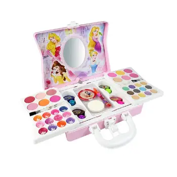 Disney Princess Pentru Copii Cosmetice Profesionale Mini Valiza Copilul Pretinde Joc De Frumusete De Moda Pentru Copii Machiaj Jocuri, Jucării Pentru Fete