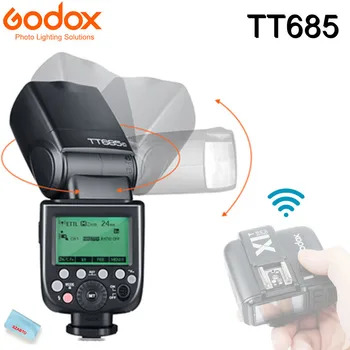 Godox TT685 E-TTL 2.4 G GN60 de Mare Viteză de Sincronizare de 1/8000s Wireless Master Slave Camera Flash Speedlite Speedlight Compatibil pentru Canon