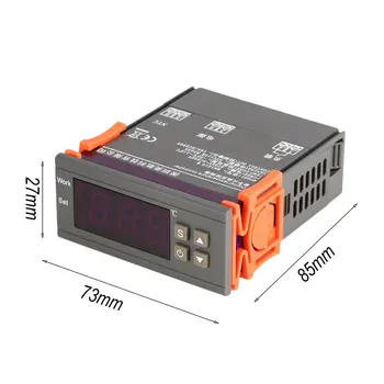 MH1210W AC90-250V Digital al Temperaturii Termostat Regulator Controler de -50~110 ℃ Încălzire Răcire Control NTC Senzor