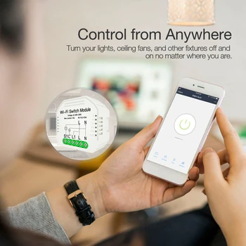 Viața Inteligentă/Tuya App Wifi Comutator Releu Întrerupător Modulul De Automatizare A Lucra Cu Amazon Alexa Google Acasa De La Distanță De Control Acasă Inteligent