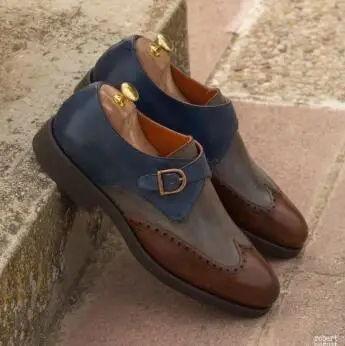 Oameni Noi de Moda din Piele Pu Toc mic Rotund Toe Slip-on Design Glezna Pantofi de sex Masculin Vintage Clasic Casual Mocasini Pantofi de Toamnă 4M112