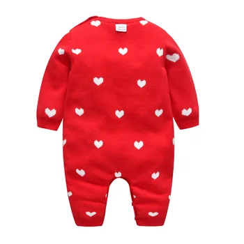 2019 Drăguț Tricot Salopetă bebeluși Fete, cu maneci lungi Vladan Costum de Haine Nou-născuți haine pentru copii de Tricotat Salopetă Salopete Salopeta baieti