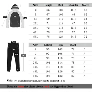 Trening Bărbați Seturi de sex Masculin Hanorac Pantaloni Lungi de Primavara Toamna Tinuta Sport 2020 Costume Casual 2 Bucata Set Plus Dimensiune 5Xl