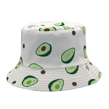 Noi Vara Pălărie Găleată Reversibile Unisex Panama Femei De Imprimare Palarie De Soare Barbati Exterior Din Bumbac Casual Pescar Pălării Capace M55