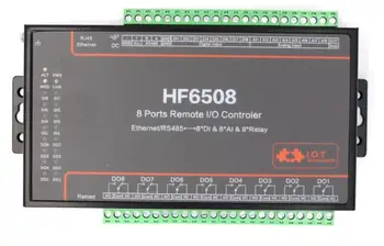 HF6508 Industriale 8 DI 8 8 IO Controler Ethernet RS485 8CH Releu de la Distanță Ethernet Controler de la Distanță