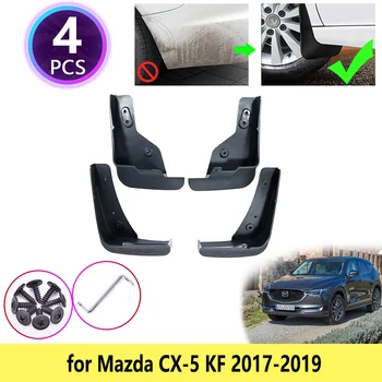 Pentru Mazda CX-5 CX5 CX 5 KF 2017 2018 2019 MK2 Aripile apărătoare de noroi Aripa Paznici Stropi de Noroi Placare Roți Accesorii Auto